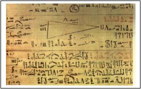 los egipcios fueron grandes matemáticos